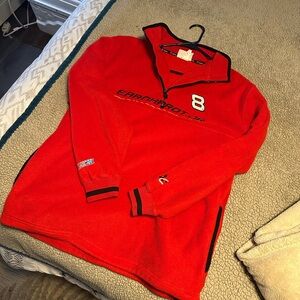 Vintage Dale Earnhardt JR 8 Nascar Crew Sweatshirt Half Zip